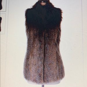 Rachel Zoe Faux fur vest